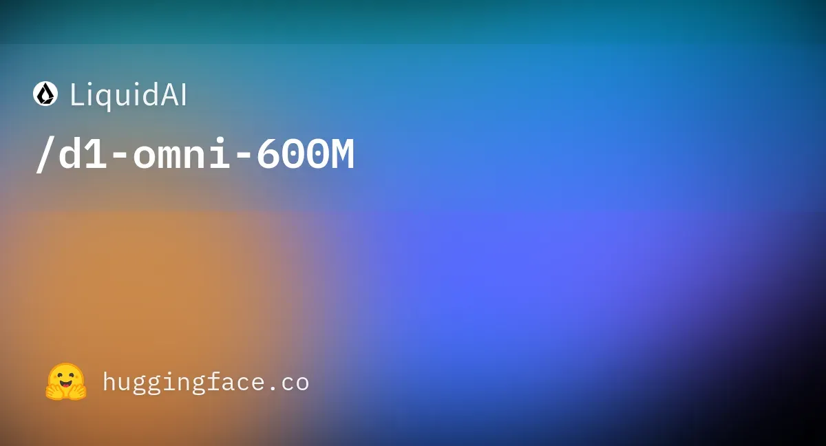 d1-omni-600M cover